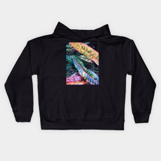 Croton Leaves Kids Hoodie